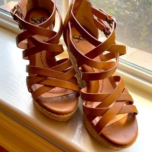Sofft, strappy, wedge espadrilles
